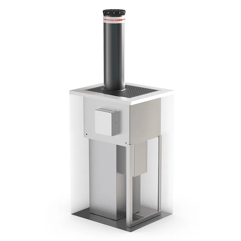 Słupek antynajazdowy hydrauliczny Fadini TALOS M50 – montaż i serwis